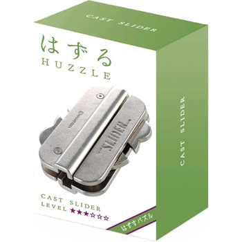 Hanayama Метален логически пъзел Hanayama - Cast Puzzle Slider Huzzle (515042)