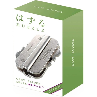 Hanayama Метален логически пъзел Hanayama - Cast Puzzle Slider Huzzle (515042)