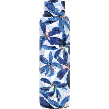 Quokka Nerezová termoláhev Solid 630 ml blue hibiscus