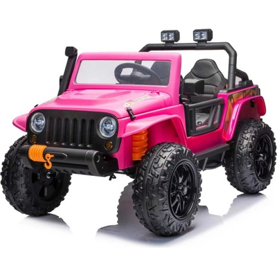 Mamido Jeep 4Speed 4x45W Elektrické autíčko růžová