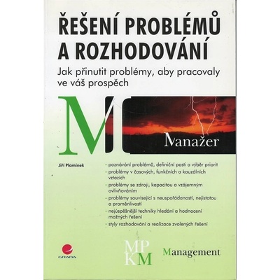 Řešení problémů a rozhodování - Jiří Plamínek