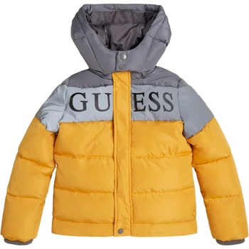 GUESS Зимно яке за момче в жълто Guess Kids