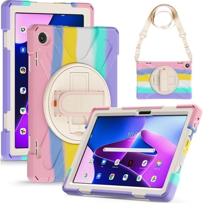 Vsetkonamobil 54763 SOLID Odolný kryt pre Lenovo Tab M10 3. generácia TB328FU / TB328XU RAINBOW