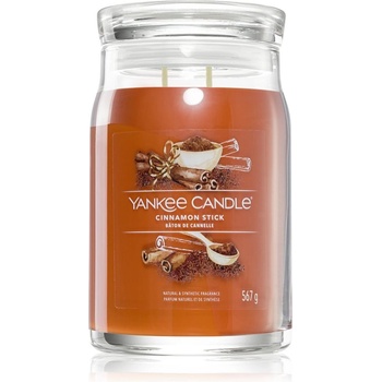 Yankee Candle Cinnamon Stick ароматна свещ Signature 567 гр