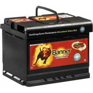 Banner Running Bull AGM 60Ah 640A right+ (560 01)