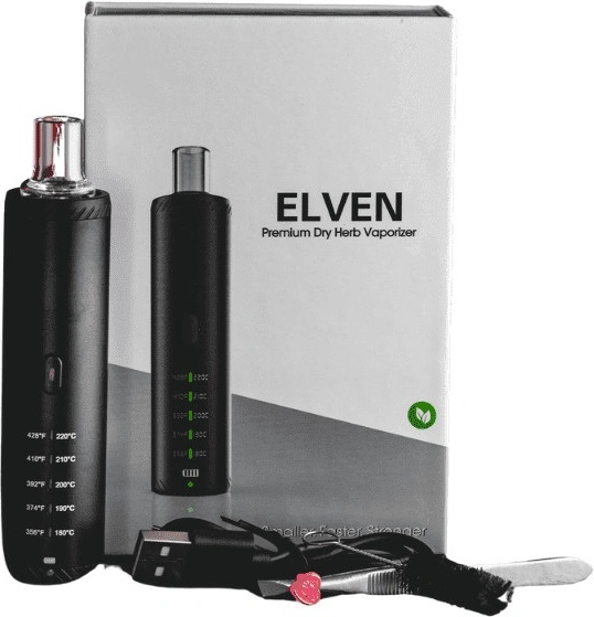 Kratom World Vaporizr na kvty Elven 1600 mAh ern 1 ks od 1 689 K -  Heureka.cz