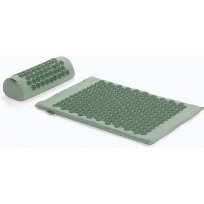 TREXO Akupresurní podložka s polštářkem TXO-B4Z004-GN green