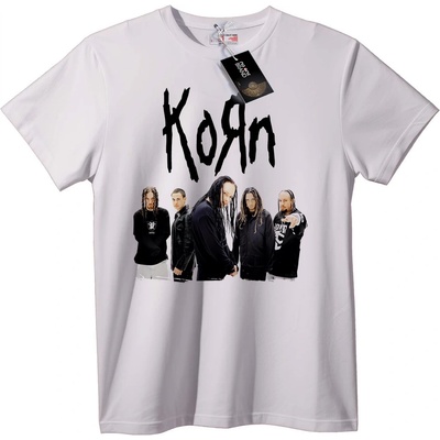 NOONEBRAND Тениска Korn Банд Снимка - L, Black
