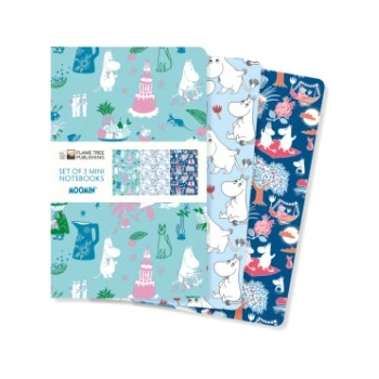 Flame Tree Publishing Moomin Classics Set of 3 Mini Notebooks
