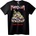 NOONEBRAND Тениска Manowar по-силно от ада - 7XL, White