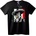 NOONEBRAND Тениска Мексикански Череп Сомбреро - 2XL, Black