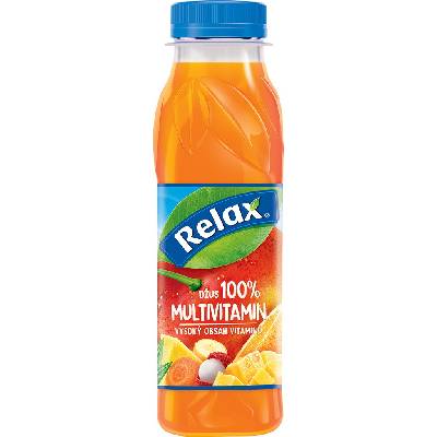 Relax Multivitamin 100% džus 12 x 300 ml