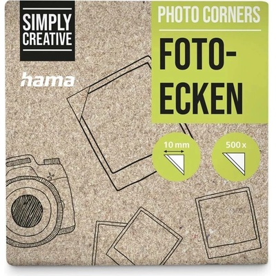 Hama fotorůžky samolepící, transparentní, 500 ks