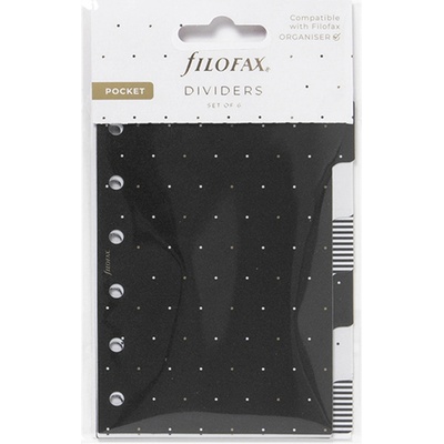 Filofax Rozřazovač Moonlight 6 záložek náplň kapesních diářů