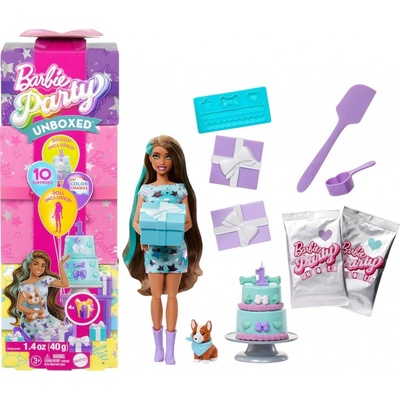 Mattel Barbie Party Reveal TYRKYSOVÁ