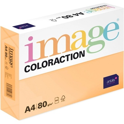 Image Coloraction A4 80 g papír barevný pastelový krémový 500 listů