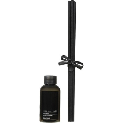 Blomus náplň do difuzéru Růže a bílý mošus 100 ml + 5 ks tyčinek