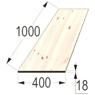 Spárovka SM 18x400 x 1000 průběžná A/B