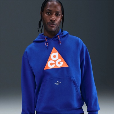 Nike Суичър Nike Mens Nike Inter Milan x ACG Pullover Hoodie - Blue/Orange