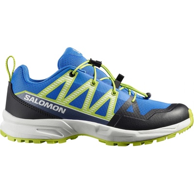 Salomon Детски мултиспорт обувки Salomon Kid's Outscape J Multisport shoes - Strong Blue / White / Acid Lime - размер 37 (EU) (702-5321-0220)