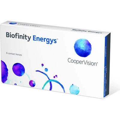 Cooper Vision Biofinity Energys 6 šošoviek