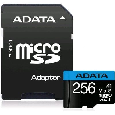 ADATA MicroSDXC UHS-I 256GB AUSDX256GUICL10A1-RA1