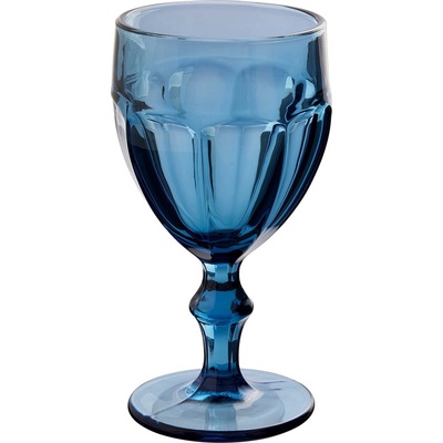GREEN GATE Sklenice na víno Dark Blue modrá barva sklo 300 ml