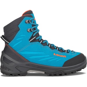 Lowa Детски туристически обувки Lowa Kid's Cadin GTX Mid Junior Walking boots - Turquoise / Flame - размер 29 (EU) (702-3544-0315)