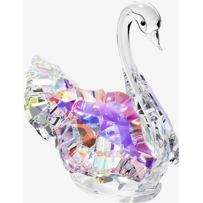 Preciosa Skleněná figurka Labuť z českého křišťálu - světlá 0199 42