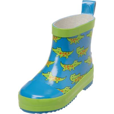 Playshoes Гумени ботуши 'Krokodil' синьо, размер 19