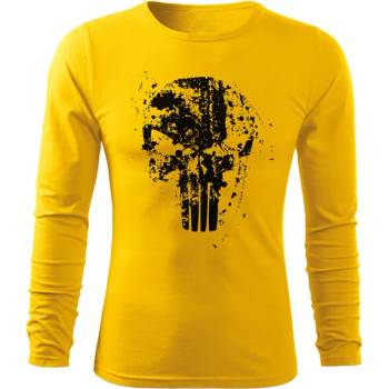 Image 1 of DRAGOWA FIT-T Тениска с дълъг ръкав Frank The Punisher, жълта, 160 г/м2 (11338)