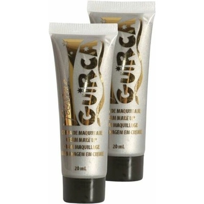 Guirca strieborný make up v tube halloween 40 ml