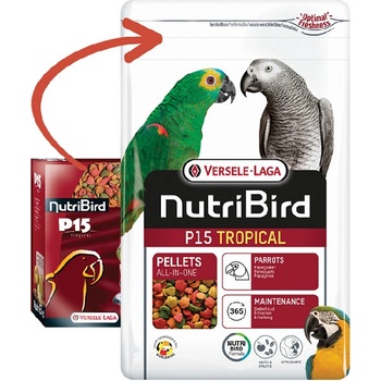 Versele-Laga NutriBird P15 Tropical 3 kg