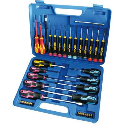 NAREX Комплект отвертки с накрайници SB/PH/PZ/TX Narex Bystrice 8621 Micro - 38 бр (8621 04)