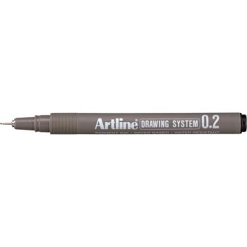 Image 1 of Artline Drawing System 0.2 флумастер (EK-232 BLACK)