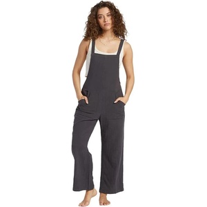 Billabong Pacific Time sleeveless overall - Black (Black Sands)