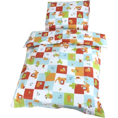 Babyland PP166 Kocka červená modrá 52 x 42 cm 110 x 86 cm