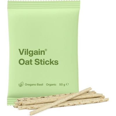 Vilgain Oat Sticks BIO oregáno a bazalka 50 g – Zbozi.Blesk.cz