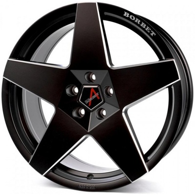 Borbet A 7,5x17 4x100 ET35 matt black