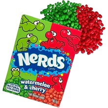 Nerds bonbonky s příchutí vodního melounu a třešně 46,7 g