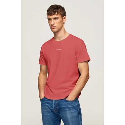 Pepe Jeans DAVE TEE červená