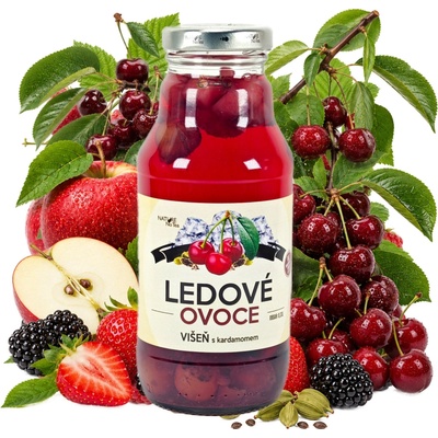 Nature Notea Ledové ovoce Višeň s kardamomem 330 ml