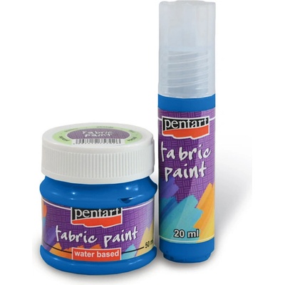 Farba na textil 50 ml modrá