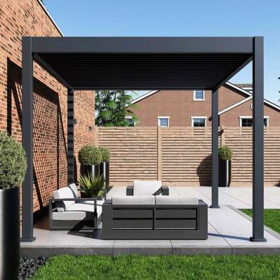 Paragon Outdoor Grand Tuscan 1012 hliníková pergola, antracit 310 x 370 x 256 cm ST01110