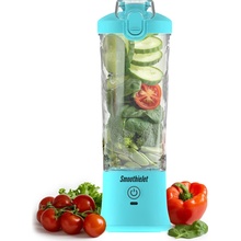 SmoothieJet přenosný USB smoothie mixér 600 ml - voděodolný - model 2023 Modrá