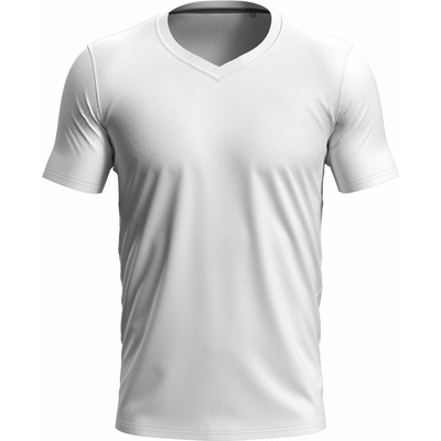 Stedman Stretch-T V-neck white