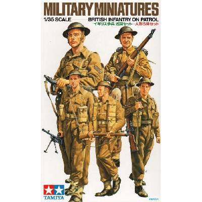 Tamiya WWII Britihs Infantry on Patrol 1:35
