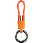 4smarts USB-C към USB-C кабел тип ключодържател за всички устройства с USB-C - 4smarts KeyRing USB-C to USB-C Cable (оранжев) (bulk) (541926)