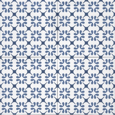 Tonalite Aquarel blu 15 x 15 cm AQUPOLBL 0,5m²