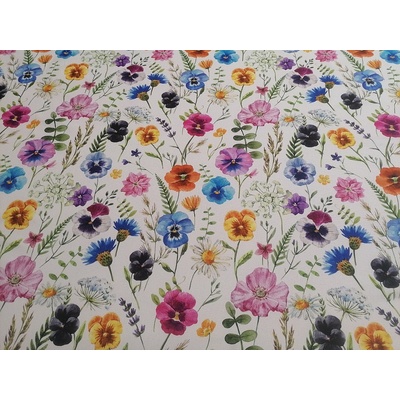 Dekoračné látka GARDEN FLOWERS šírka 140 cm